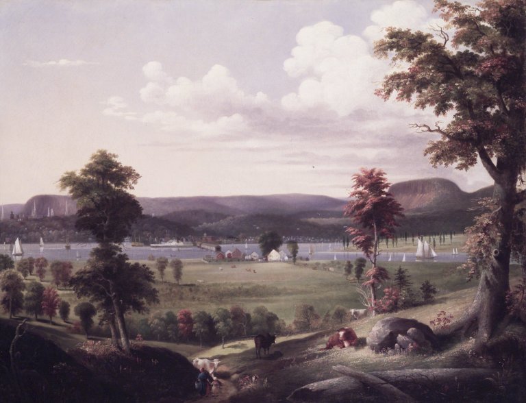 Summer Landscape Near New Haven